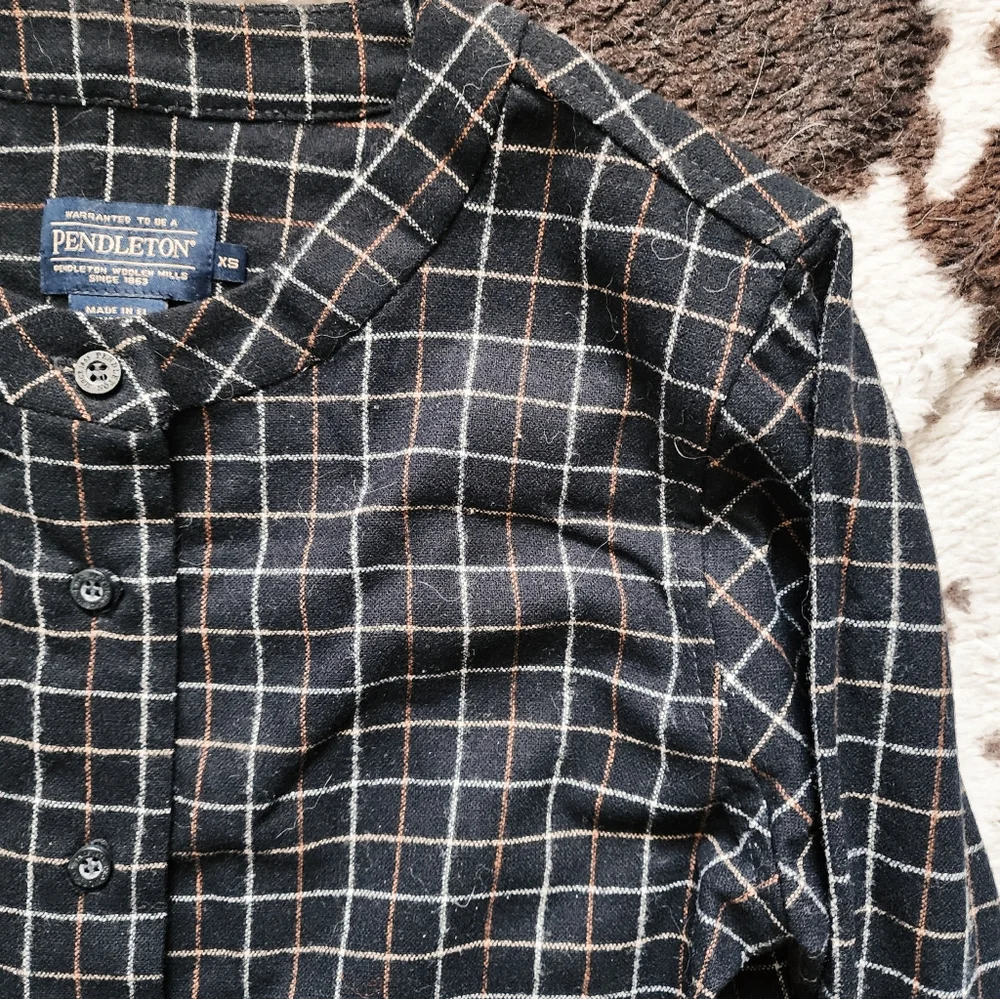 "PENDLETON" WOMEN'S BASIC FLANNEL - MULTI - Picture 3 of 4